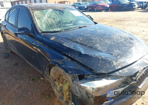 2014 BMW 328D from USA, damaged, VIN WBA3D3C52EK155863